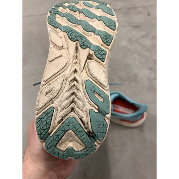 Hoka One One Clifton 8 Aquarelle Womens Shoes Running Walking - Size 7.5B - Picture 9 of 15